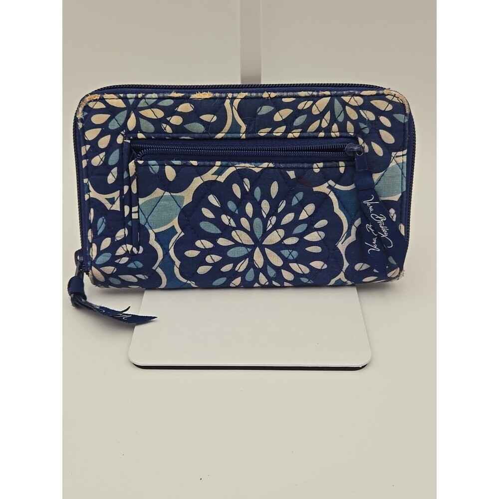 Vera Bradley Blue And White Wallet